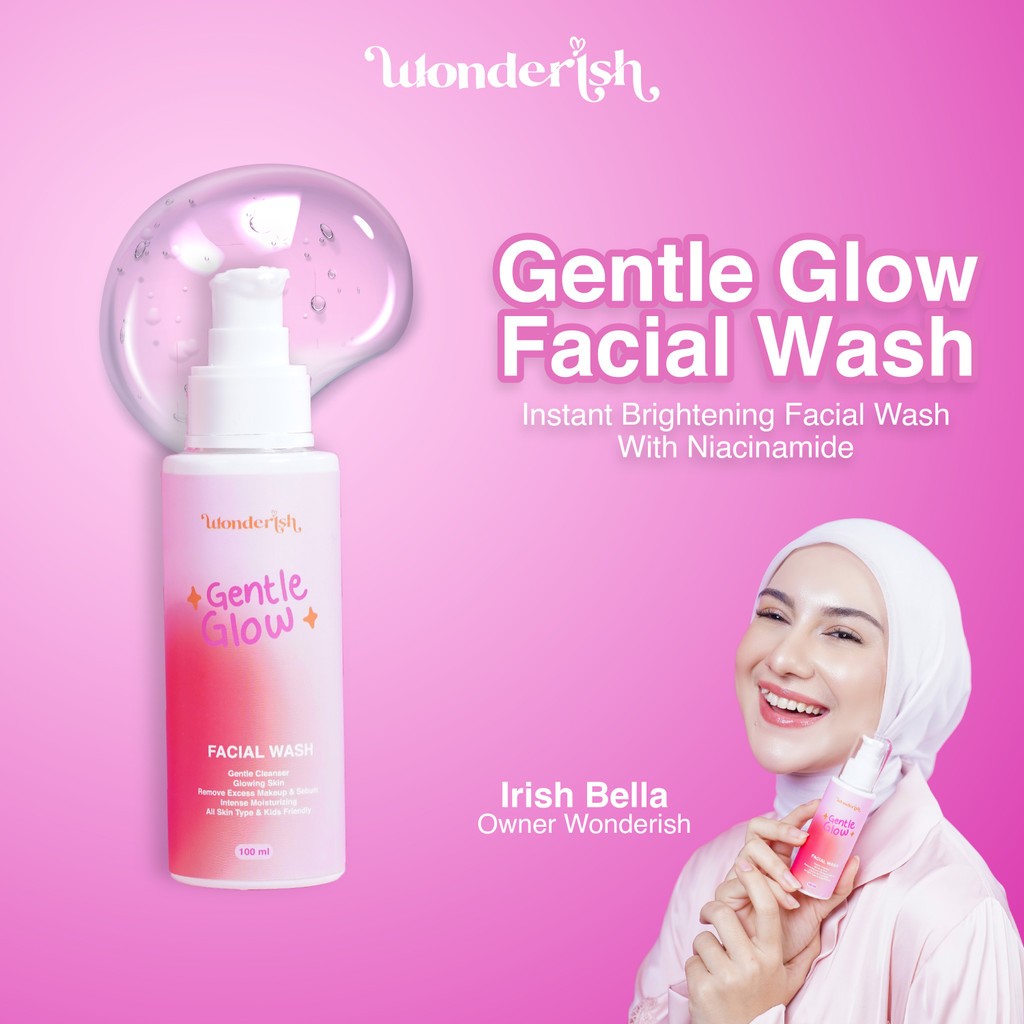 Wonderish Facial Wash - Sabun Cuci Muka Wonderish By Irish Bella