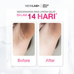 NEWLAB Brightlogy Brightening Serum + AHA Pencerah | Scrub Ketiak | Serum Ketiak |Cream Ketiak | Body Care untuk Memutihkan 30ml