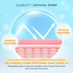 Oily Skin Friendly Scarlett Whitening Ultra Light Daily Sunscreen SPF 50+ PA++++ 30ml