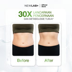 NEWLAB Mini Box Fitlogy Apple 30B Drink | Minuman Serbuk Rasa Apple Mint 7 Sachet