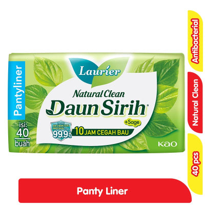 Laurier Natural Clean Pantyliner 40 pcs