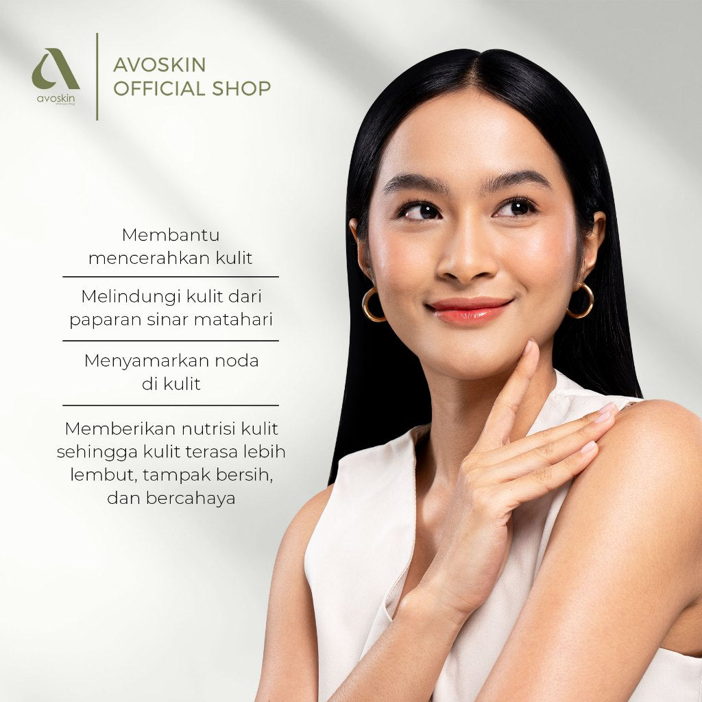 Cream Pagi Avoskin Intensive Divine Day Cream 10gr-Kulit Tampak Cerah