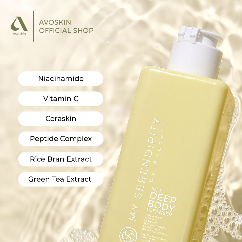 Deep Body Cleanser Avoskin My Serendipity No.1 200ml-Mencerahkan Kulit