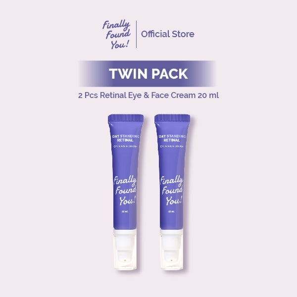 Finally Found You! FFY OATstanding Retinal - 2in1 Eye & Face Cream Krim Mata Panda dan Kerutan 20ml