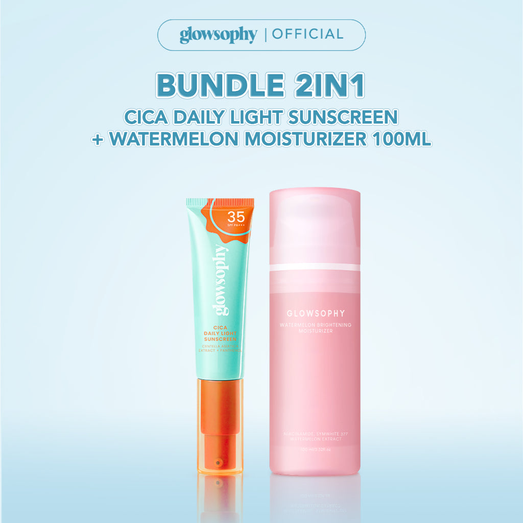Glowsophy Bundle 2in1 Skin Protection Sunscreen + Moisturizer 100 ml