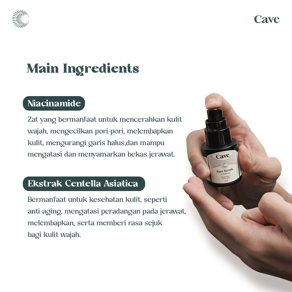 Cave Intense Bright Face Wash & Brightening Serum