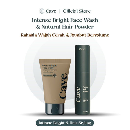 Cave Intense Bright Face Wash & Hair Powder
