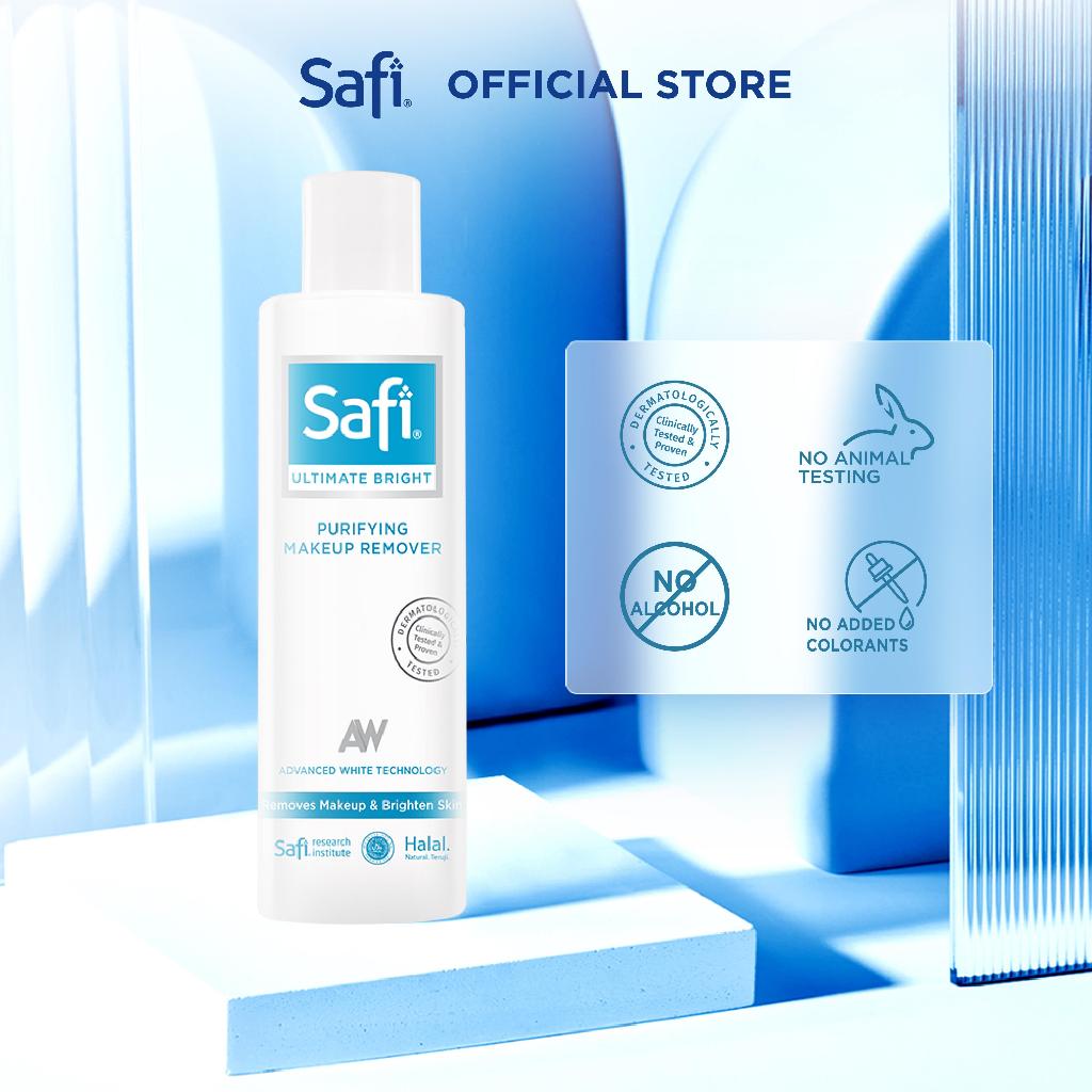 [MUST HAVE] Super Bright Day Cleanser - Safi Ultimate Bright Purifying Cleanser 100gr & Makeup remover 200ml