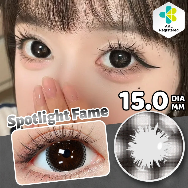 15.0mm Bigeyes softlens supersize Mysticeyes Softlens lensa kontak warna soflen mata softlen normal Free lens case