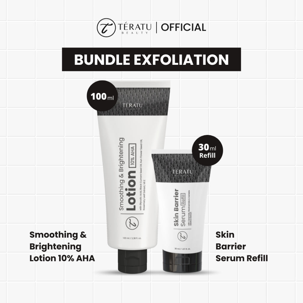 [HOT PRODUCT] TERATU BEAUTY Smoothing & Brightening Lotion AHA 10% Glycolic Acid (Mencerahkan & Menghaluskan Kulit)