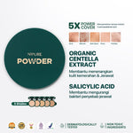 Power Powder + Power Primer - NPURE Power Powder + Power Primer / Compact powder / Primer Serum / primer make up / Bedak padat / bedak kulit berjerawat