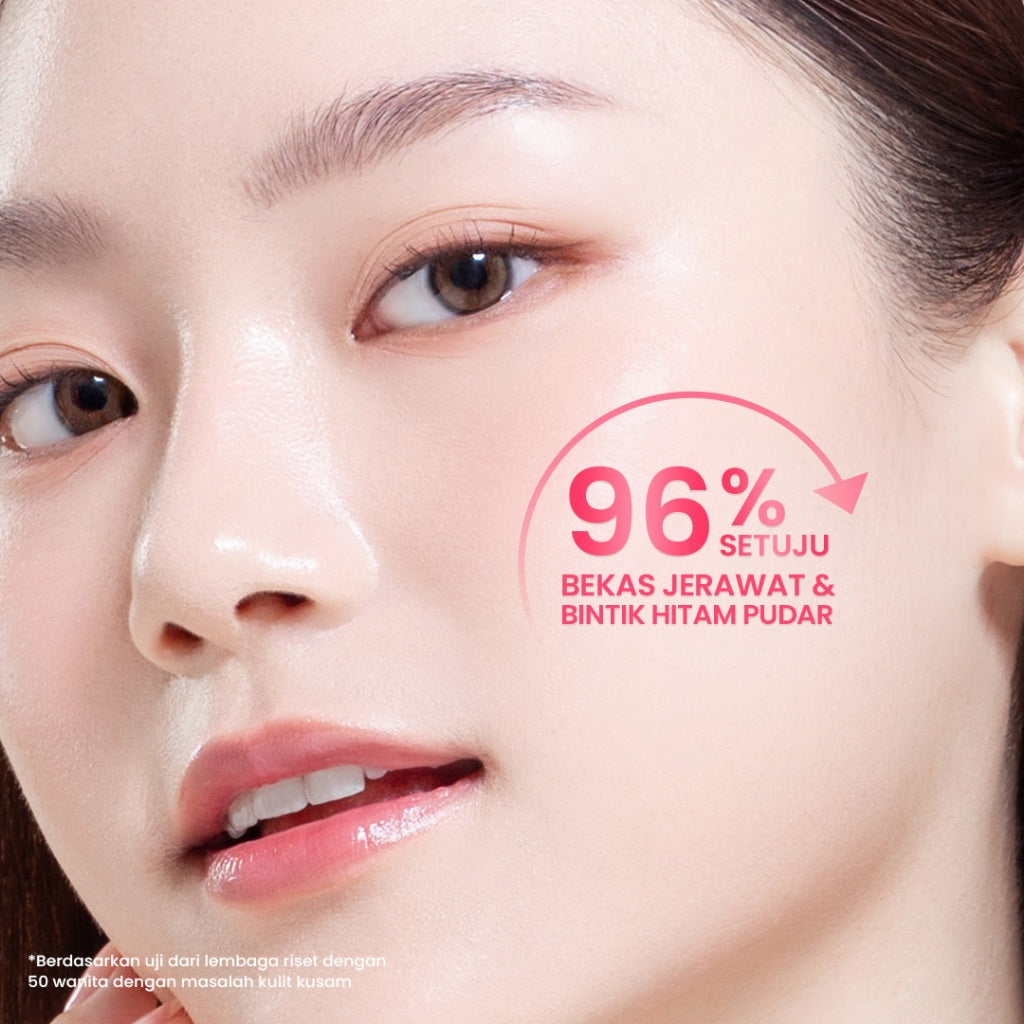 Hanasui Glow Expert Night Cream New Improved Formula - Gel Cream Ringan & Kunci Kelembaban Mencerahkan & Menghaluskan - Niacinamide & Genowhite