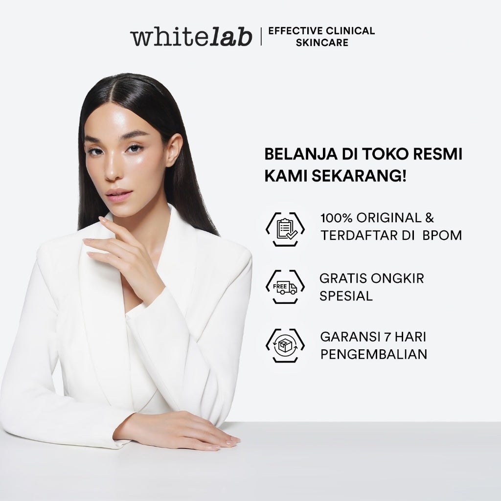 [UPGRADED FORMULA] Whitelab N10-Dose+ Intense Brightening Serum Niacinamide 10% - Serum Pencerah Wajah Intensif Dengan Niacinamide, Oxy229, & Hyaluronic [BPOM]]