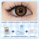 [COD] Colorvista Softlens 3 Item Paket kombinasi (1* Softlens +Air Pencuci Softlens 120ml+lenscase)