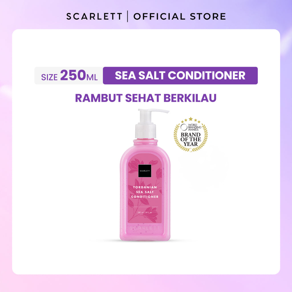 Scarlett Whitening Hair Soft and Shiny Sea Salt Conditioner