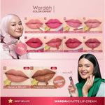 Wardah Exclusive Matte Lip Cream | Lipstik Matte Tahan Lama & Lembut di Bibir | Lip Cream Wardah 4g
