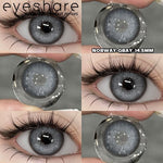 Eyeshare Barbie Softlens Gray Soft 14.2mm Color Contact Lens Yearly Use Big Eye Soflen