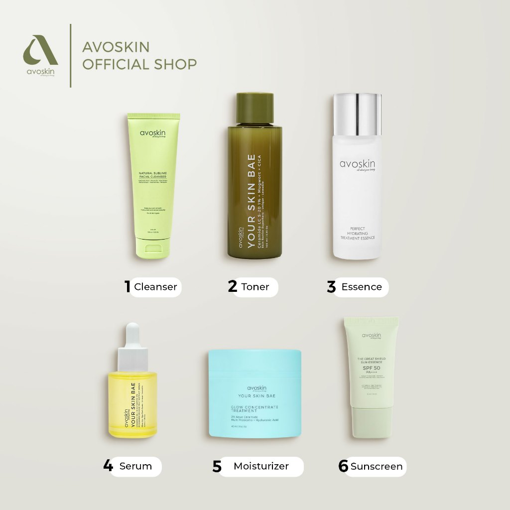 Sunscreen Avoskin The Great Shield SPF 50 PA++++ 30ml-Kulit Berminyak Finish Matte