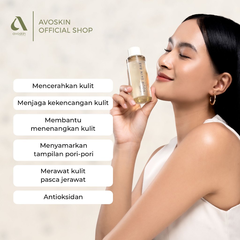 Toner Avoskin Your Skin Bae Niacinamide 100ml-Kulit Lembap & Cerah