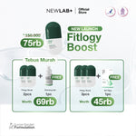 NEWLAB Fitlogy Boost | Slimming Supplement | Minuman Diet | Suplemen Alami untuk Pelangsing Badan 50gr