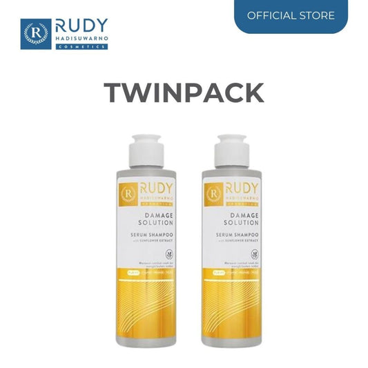 [2 PCS] Rudy Hadisuwarno Damage Solution Serum Shampoo 200 ml