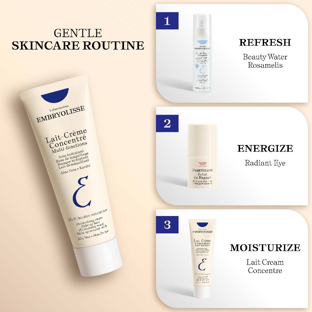 Embryolisse Clearance Sale Bundling - Embryolisse Lait-Creme Concentre 75ml + 30ml 6 IN 1 Pelembab Moisturizer Wajah Makeup Base Primer