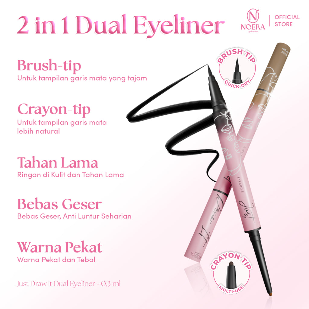 Noera Just Draw It Dual Eyeliner