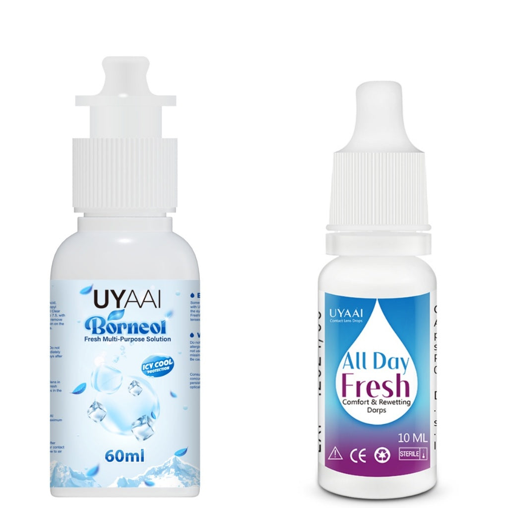 [COD] Colorvista Softlens 3 Item Paket kombinasi (1* Softlens +Air Pencuci Softlens 120ml+lenscase)