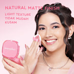 Glad2Glow Perfect Cover Cushion Oil-Control matte  Foundation Waterproof Sweatproof Finish Poreless Cushion Refill BB CC Cream Makeup refill g2glow official store