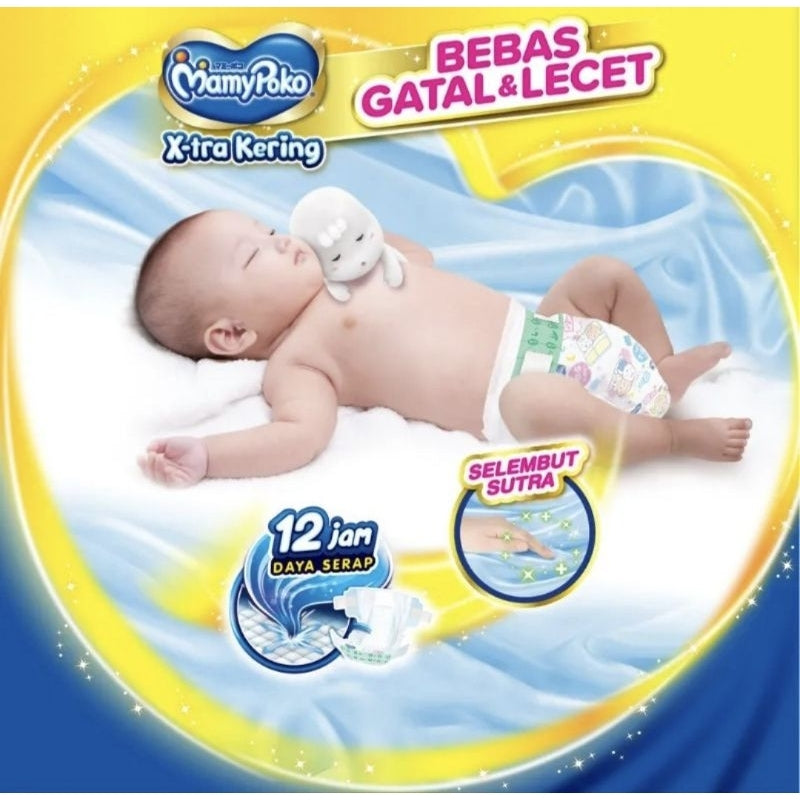 Mamy Poko X-tra Kering Popok Perekat Bayi NB-S44