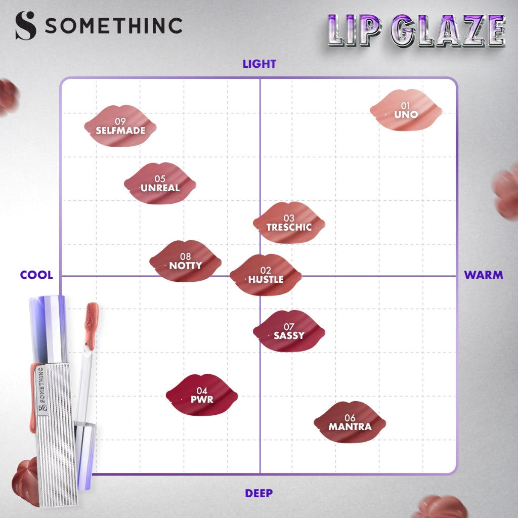 TWINPACK SOMETHINC Forever Stay Comfort Lip Glaze Twinpack - free micellar water