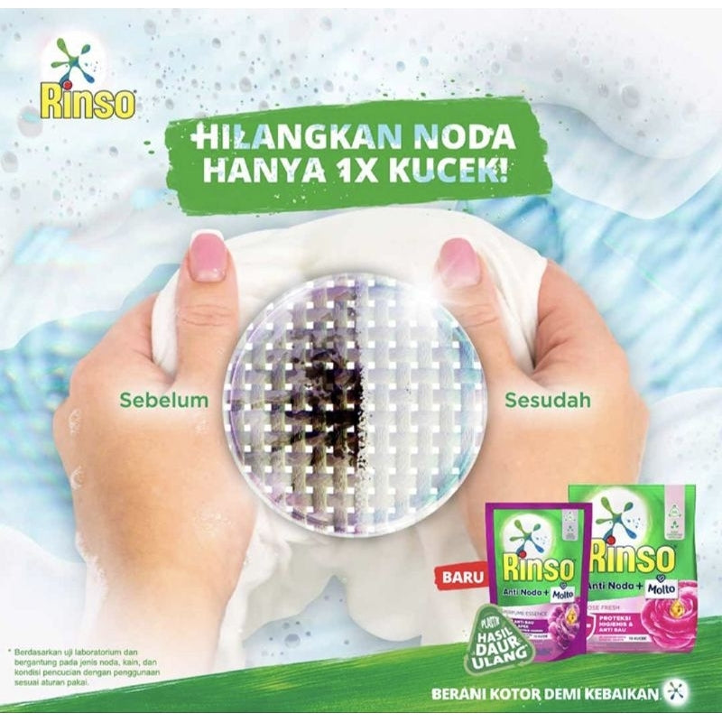 Rinso Deterjen Refill 770 g