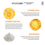 Whitelab Glow Booster C-Dose+ Day Cream - Pelembap Krim Pagi Pencerah Wajah untuk Kulit Kering dengan Niacinamide & UV Filter [BPOM]