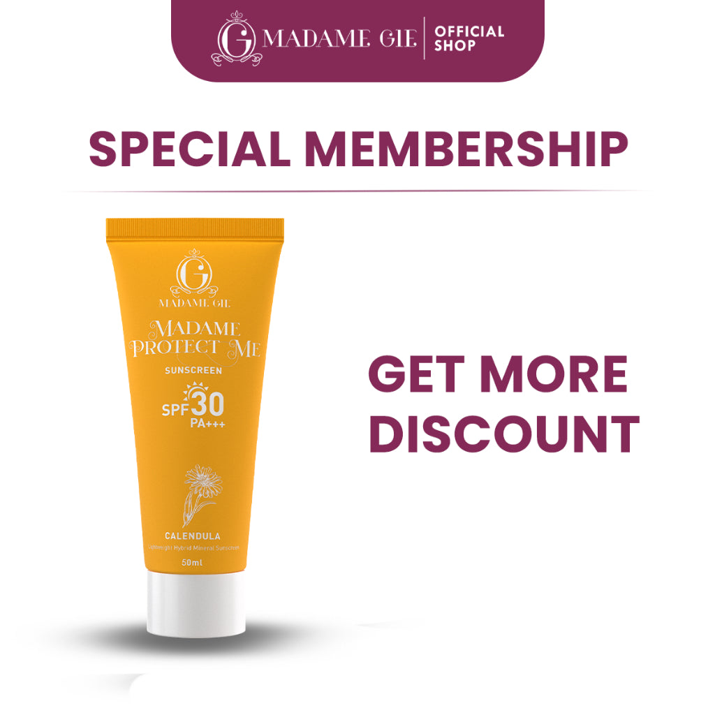 [MEMBERSHIP] Madame Gie Protect Me Sunscreen SPF 30 PA +++ 50ml With Calendula 50ml
