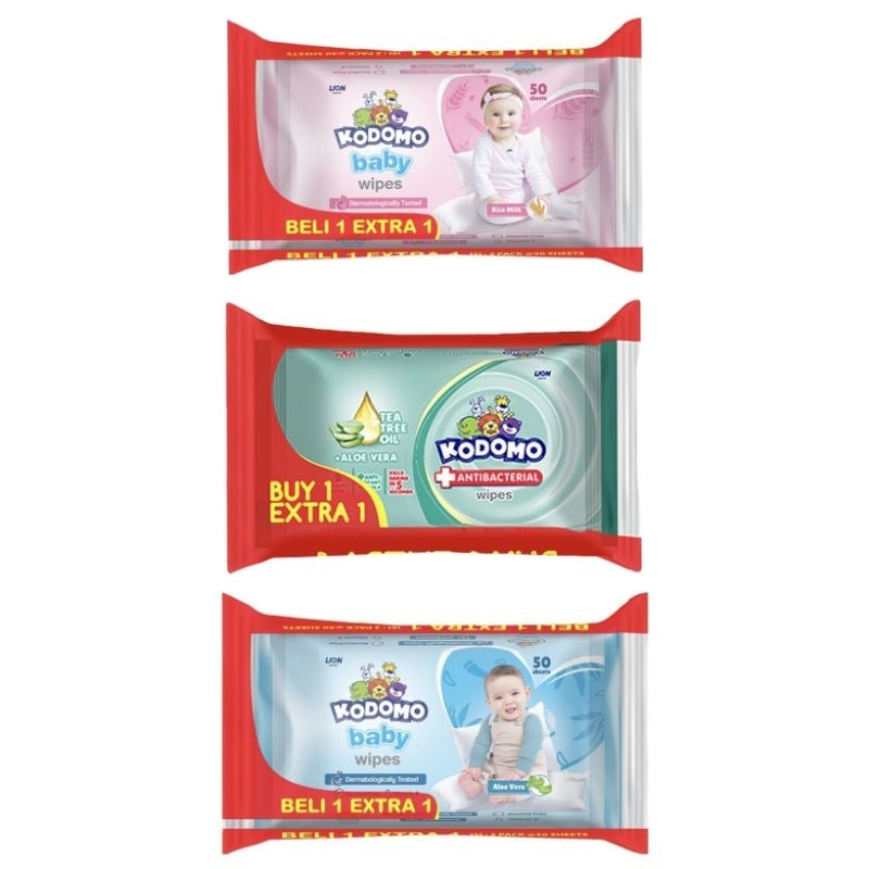 Kodomo Tisu Basah Bayi 2 x 50 s