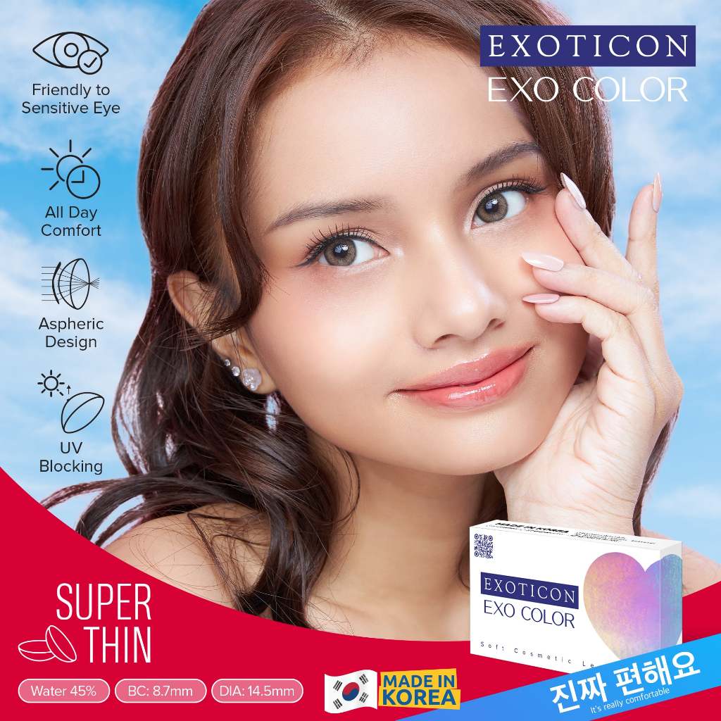Exoticon Softlens - Exoticon Color - Exo Color Series (Plano Only) - Softlens Normal