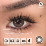 [Fuji Favorite] Lilmoon Softlens Kualitas Jepang softlens minus (0 sd -8.50) natural contact softlens/softlens warna/Lensa kontak/Japan lens/Lensa minus/softlens brown/softlens grey