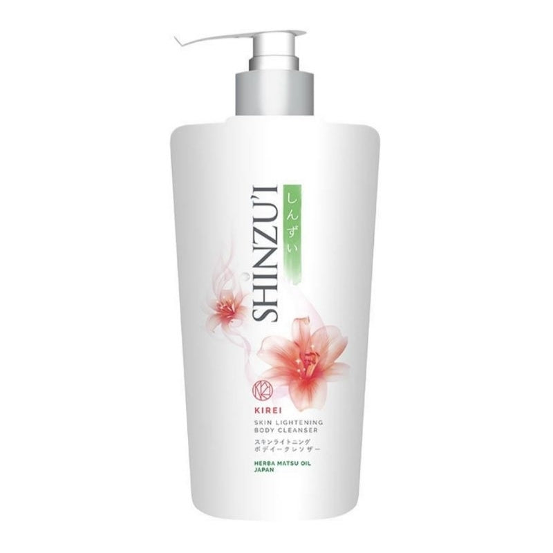 Shinzui Skin Lightening Sabun Mandi Cair Kirei Pump 480 ml