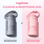 [DISKON 60%]Glad2Glow Clay Stick&Face Mask Complete Series-Pomegranate Brightening/Mugwort Salicylic Acid Acne/ Volcano 3D Acid Pore-masker Packs Masker Wajah Sheet Mask mask sleeping mask mugwort mask acne masker komedo g2glow official store