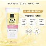 Scarlett Whitening Intense Brightening Serum Tubuh 5% AHA BHA PHA 120 mI