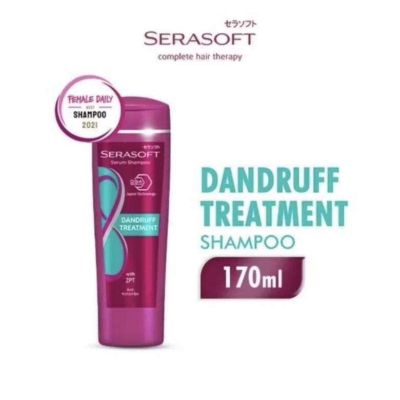 Serasoft Serum Sampo Perawatan Rambut  Botol 170 ml