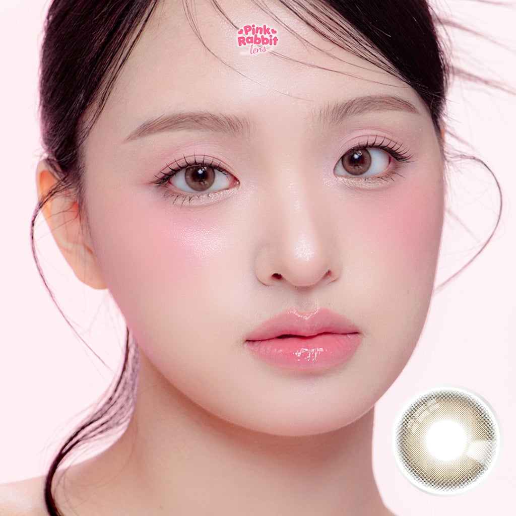 PINKRABBIT SOFTLENS NARA BROWN - Normal, Minus 0.5 S/D 10.00 (1PCS/Sebelah)  / Softlens / Soft Lens / Lensa Kontak / Soflen / Softlens normal minus / Lensa mata / Softlense