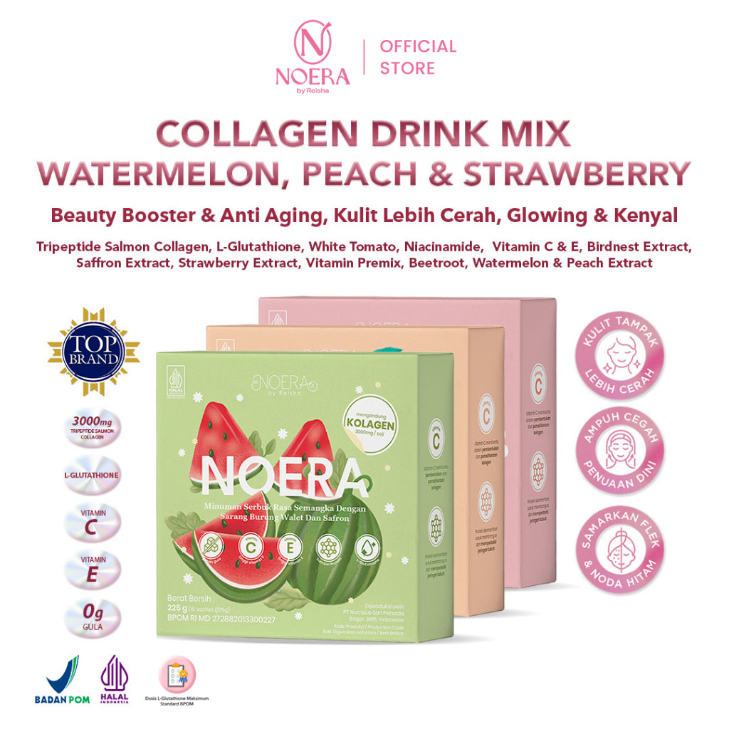 Noera Paket 3 Box Collagen Drink Improved Formula