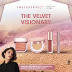Instaperfect The Velvet Visionary Make Up (Mahogany) Look: Skin Cover Air Cushion, Silk Touch Blusher, Suede Lip Matte, Noir Lash Mascara