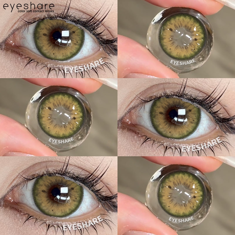Eyeshare Softlens Minus (0.00~-6.00) Blackspot 14.2mm Softlen Lensa Kontak