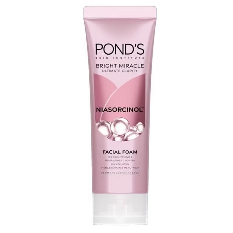 Ponds Bright Miracle Niasorcinol Pembersih & Pencerah Wajah Foam 50 g