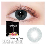 Exoticon Softlens Ice Silver Series Grey | Cloudy Grey | Light Grey | Icy Grey | Ash Grey