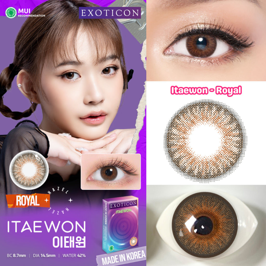 Exoticon Softlens Itaewon Series Scarlet | Paloma | Nebulas | Royal | Mosaic | Soflens Korea