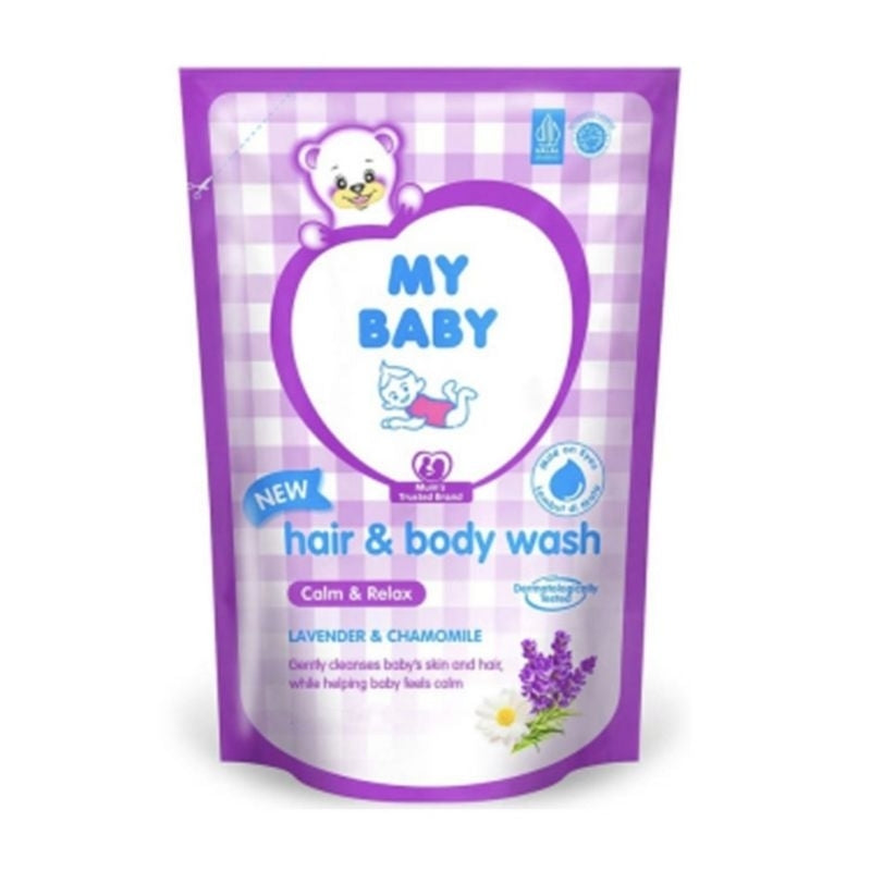 My Baby Sampo & Sabun Mandi Bayi Refill 375 ml