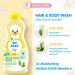 My Baby Sampo & Sabun Mandi Aloe Vera & Avocado Pump 300 ml